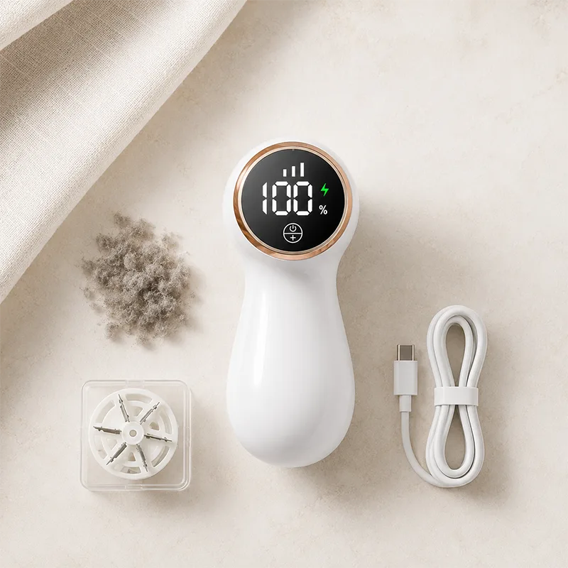 NoFuzz 6-Blade Rechargeable Electric Fabric Shaver and Lint Remover